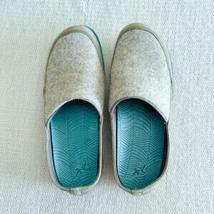 Chaco Sandstone Beige Quinn Slip On EcoTread Mules Size 7